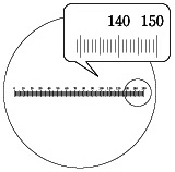 水平目盛:R1050(15/150)図面