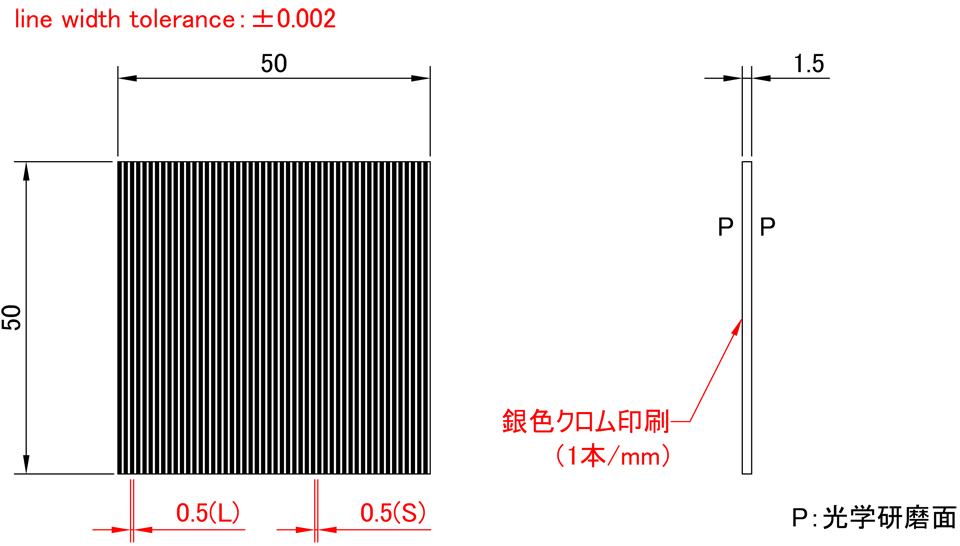 RR09:1本/mm ロンキー・ルーリング詳細図